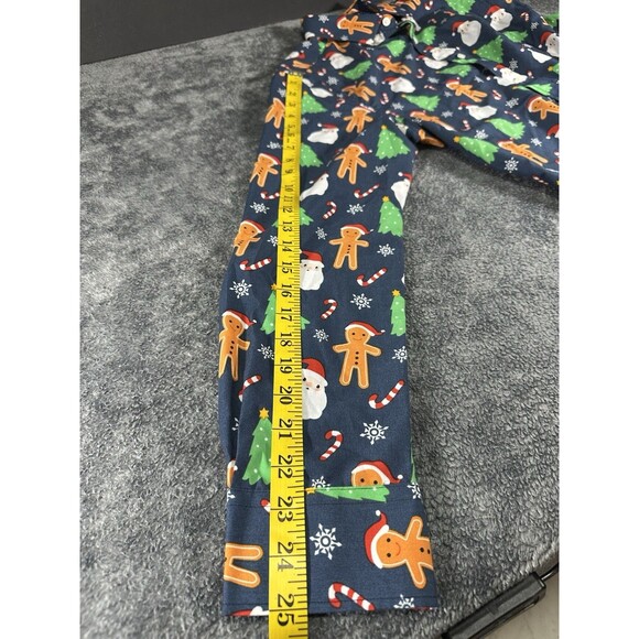 Simon Banks Christmas Gingerbread Man Buttons Up Shirt Size L - Picture 10 of 10